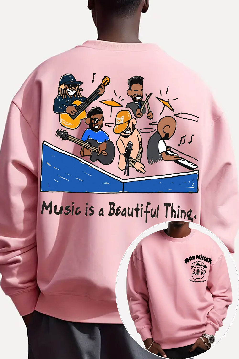 Mac Miller Music Fan's Sweatshirt